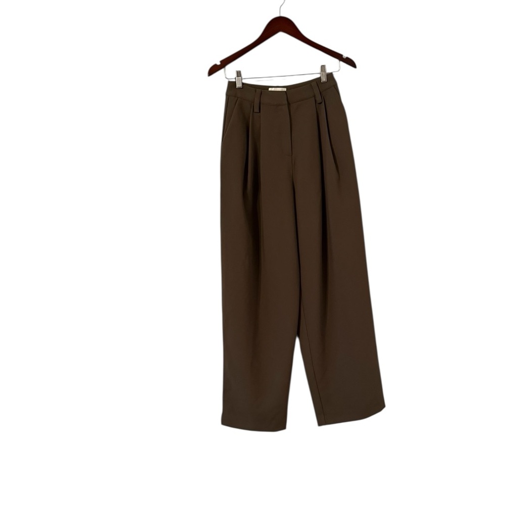 DISSH Westwood Clover High Rise Wide Leg Pleated Pants Trousers - Picture 6 of 9